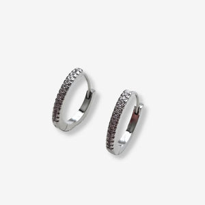 Liza Hoops - Silver